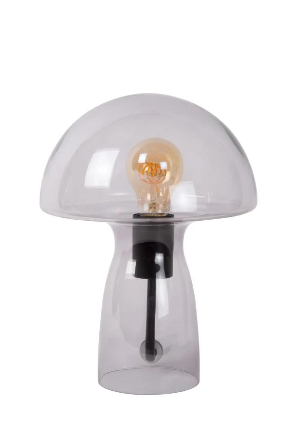 Lucide FUNGO - Lampe de table - 1xE27 - Fumé - éteint